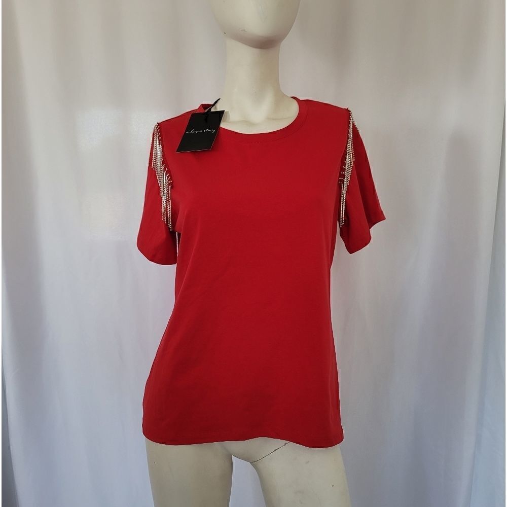 A love story red Top - Picture 2 of 14